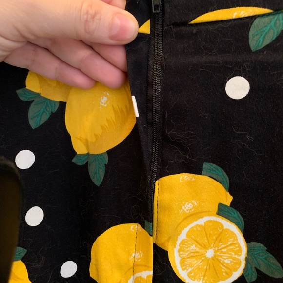 Lemon swing skirt - Collectif - size Large - Picture 3 of 4